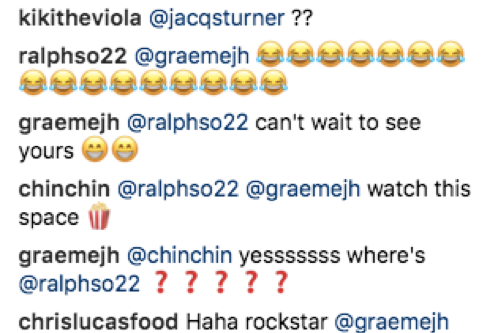 Chin Chin Comments Between Customers Image