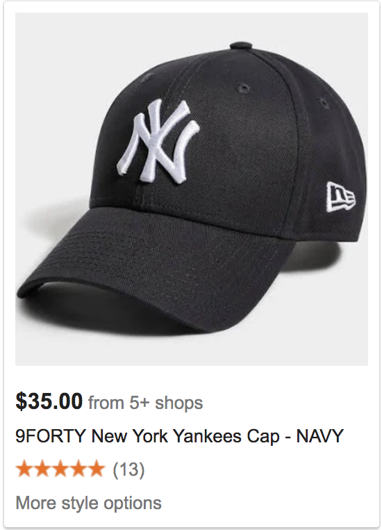 New York Yankees Cap